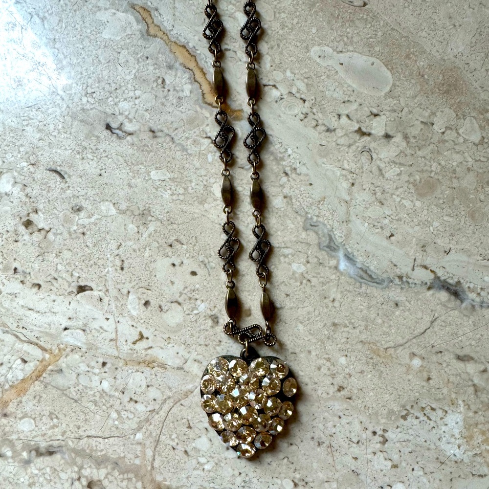 Anne Koplik Heart Necklace